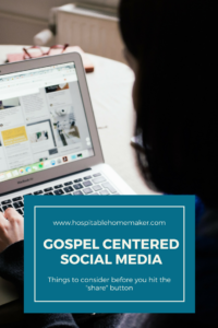Gospel Centered Social Media