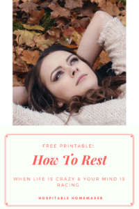 Can't Sleep? How to Find Rest in God ((Free Printable))