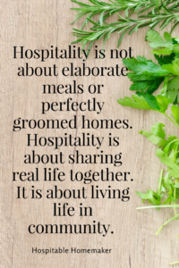 The Importance of Being Hospitable -- Part 2 in the Hindrances to Hospitality Series