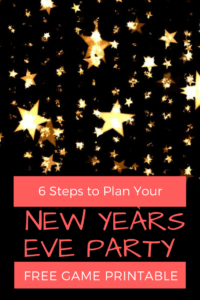 New Year's Eve Game Night is the Perfect Relaxed Evening with Friends and Family --- Free New Year's Game Printable Included