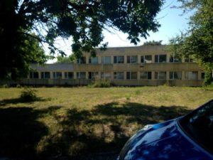 outside of the orphanage