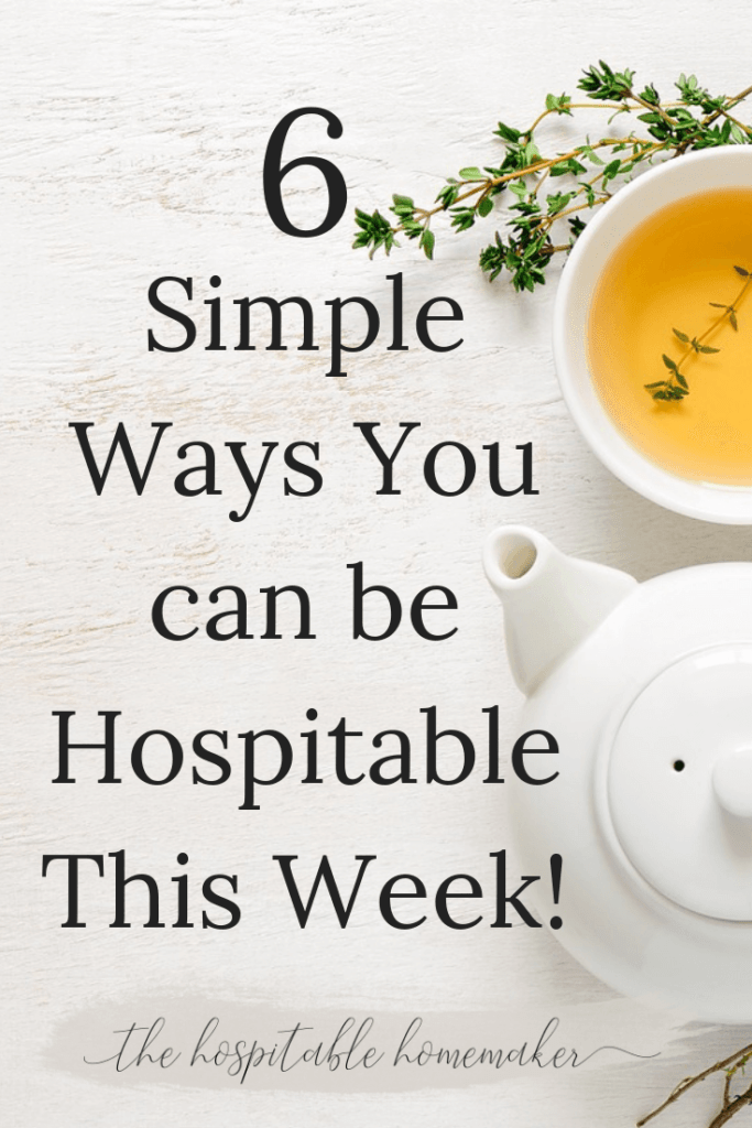 6 Practically Simple Hospitality Ideas Life in Community