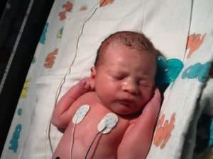 newborn baby girl